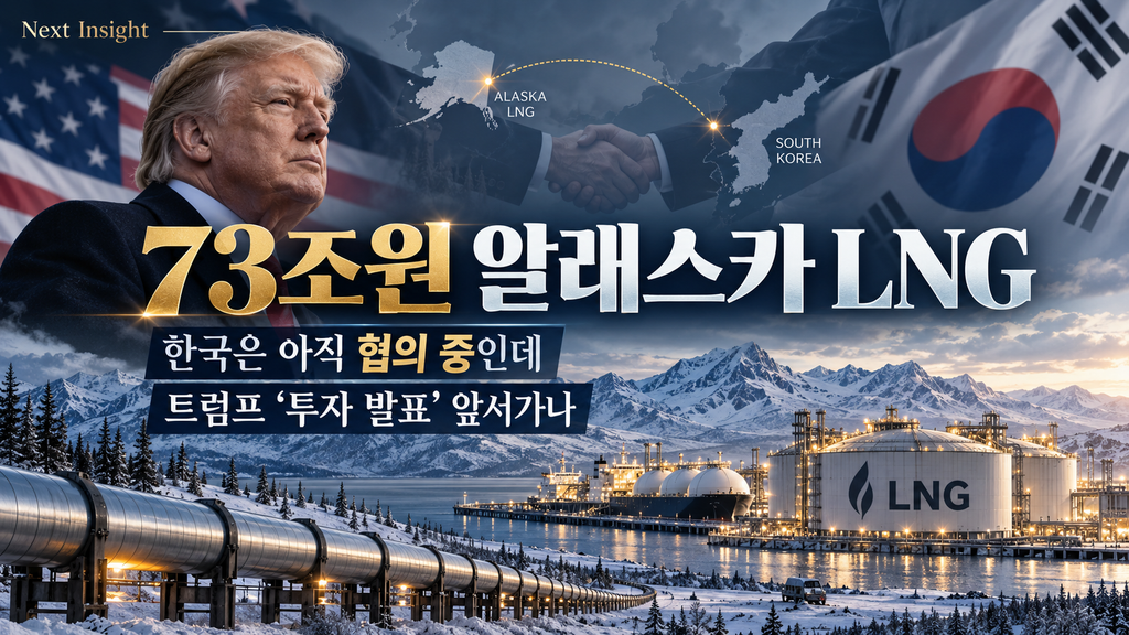 73조원 알래스카 LNG, 한국은 아직 협의 중인데…트럼프 ‘투자 발표’ 앞서가나
